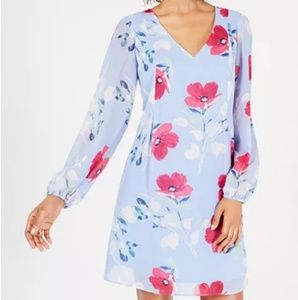 Floral Print Shift Dress